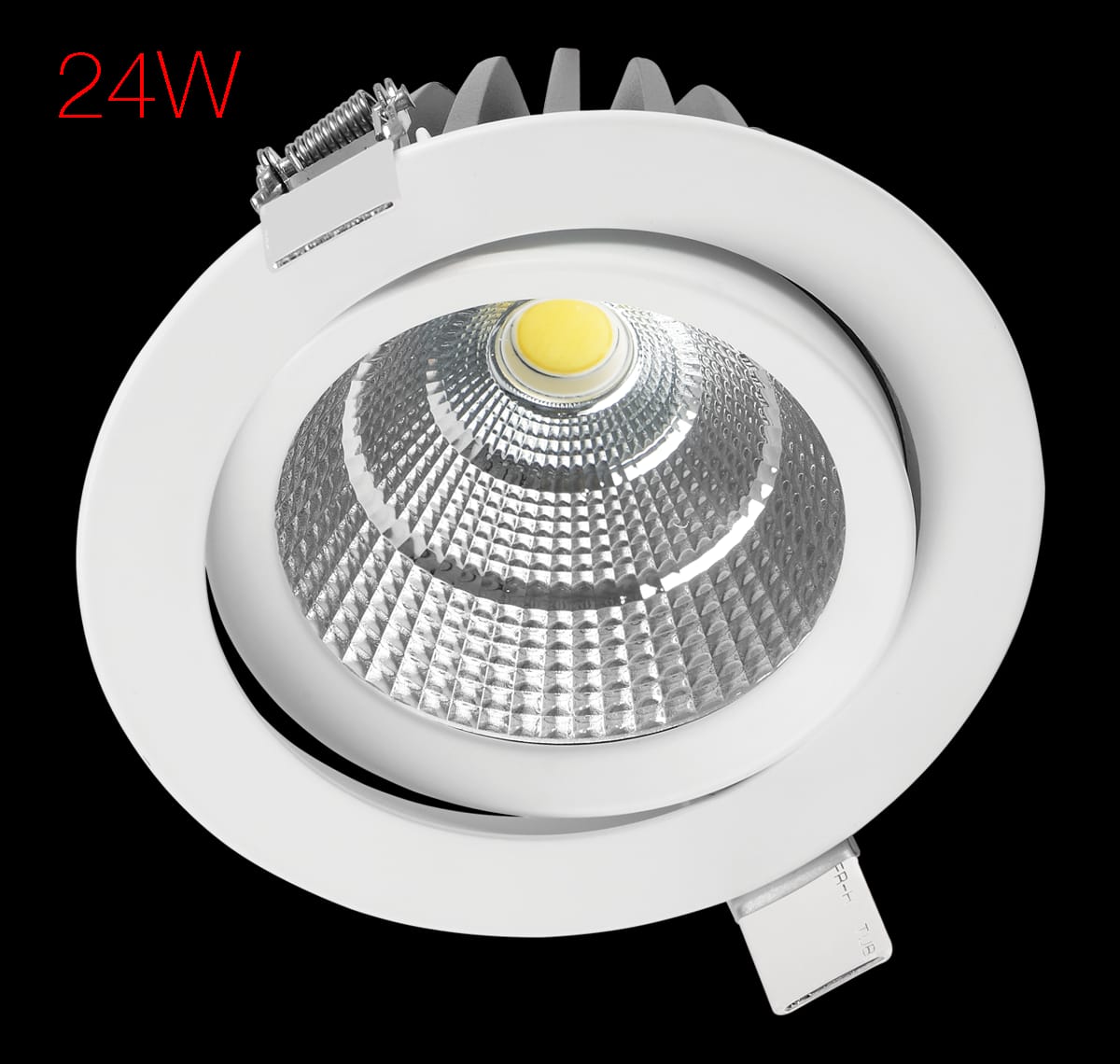 LED Crysta COB Swivel Spotlight 24 W 3 K