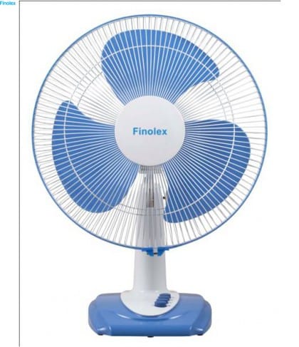 TABLE FAN -	HYVE 400 MM SOOTHING BLUE