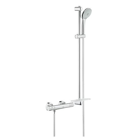 Grohtherm 1000 Cosmopolitan M Thermostatic Shower Mixer 1/2 With Shower Set-34321002