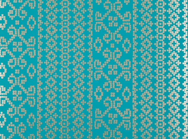 Kasbah Wallcovering Moroccan Blue-w366/04