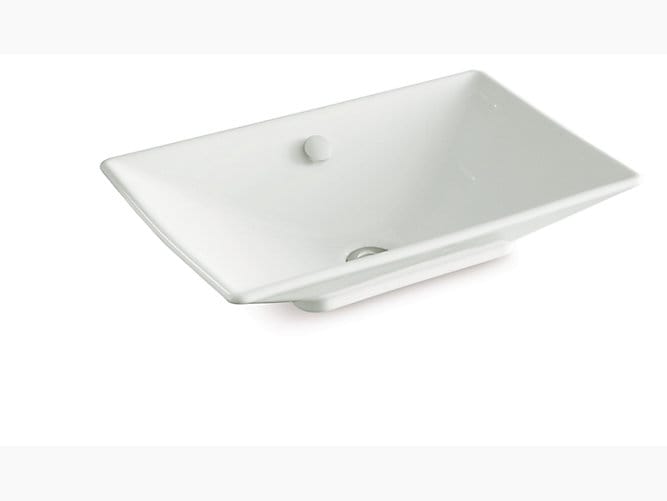 Reve Vessel lavatory without faucet hole