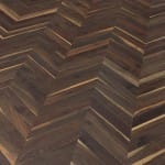 Chevron Smoked Oak Rustic