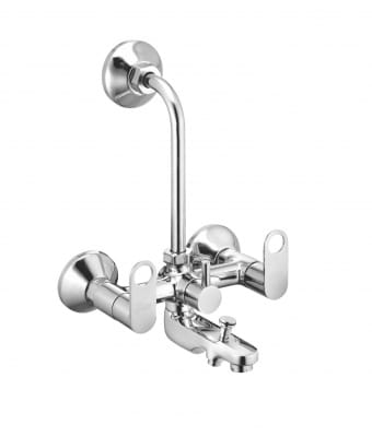 3 In 1 Wall Mixer With L Bend-1545