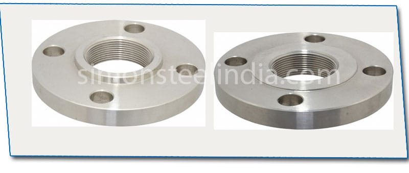 Threaded Flange, Threaded Forged Flanges, Screwed Flanges :