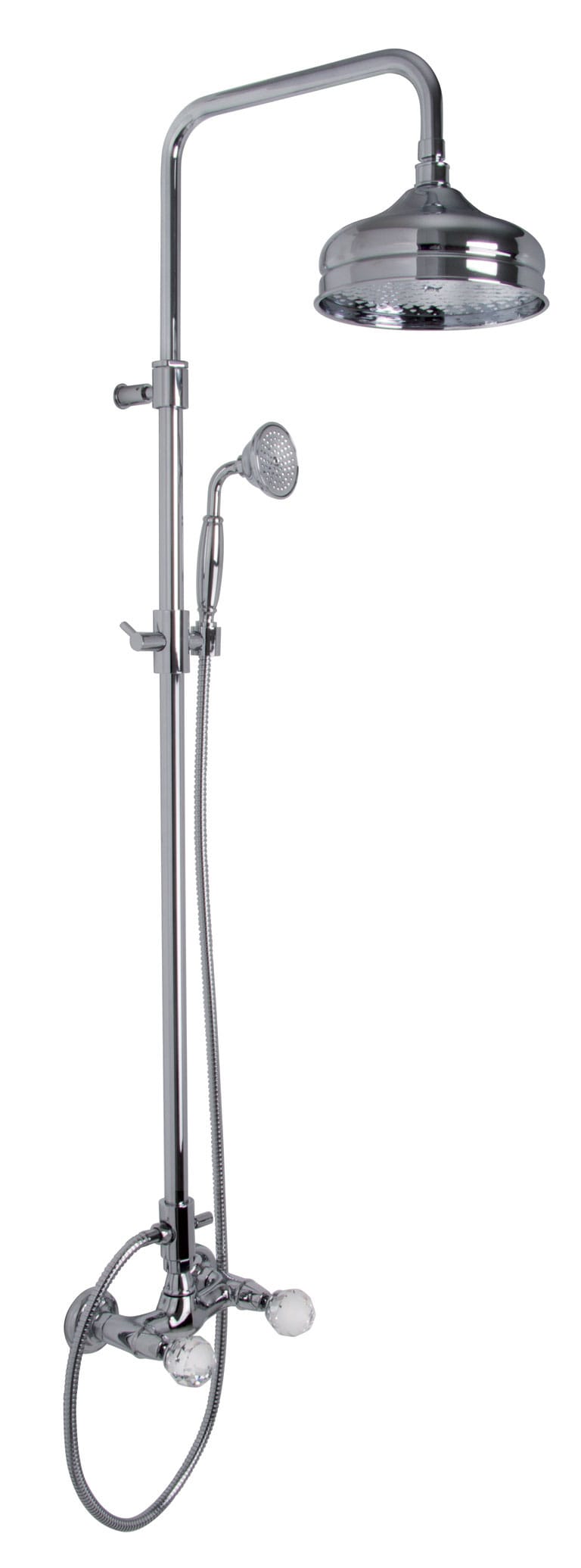 F5085/2c Exposed Shower Tap with Shower Column, Showerhead and Shower Set