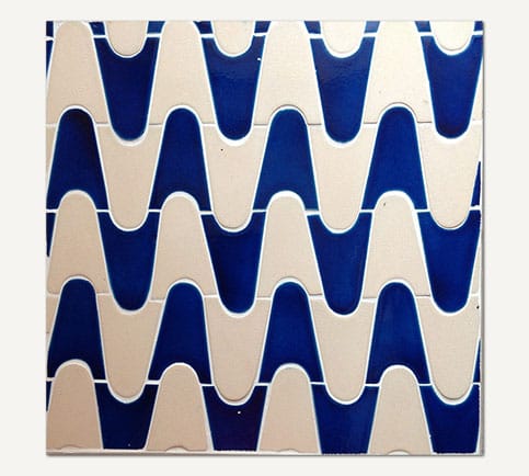 Azul Cannes Design - Ivory & Moroccan Blue