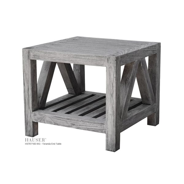 Veranda End Table-HSTK7100-WG