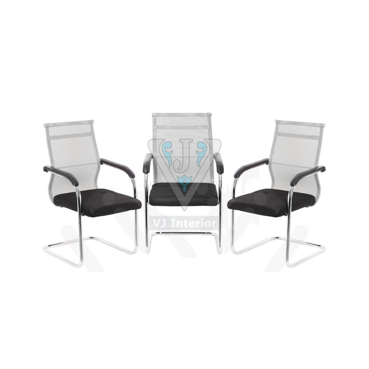 Visitor Chair Set Of 3