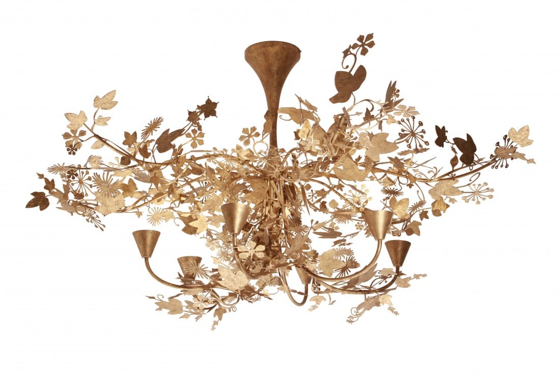 Large Ivy Shadow Chandelier-MCL37L