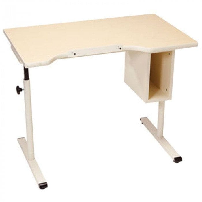 Adjustable Ada Desk With Storage 40” X 24”