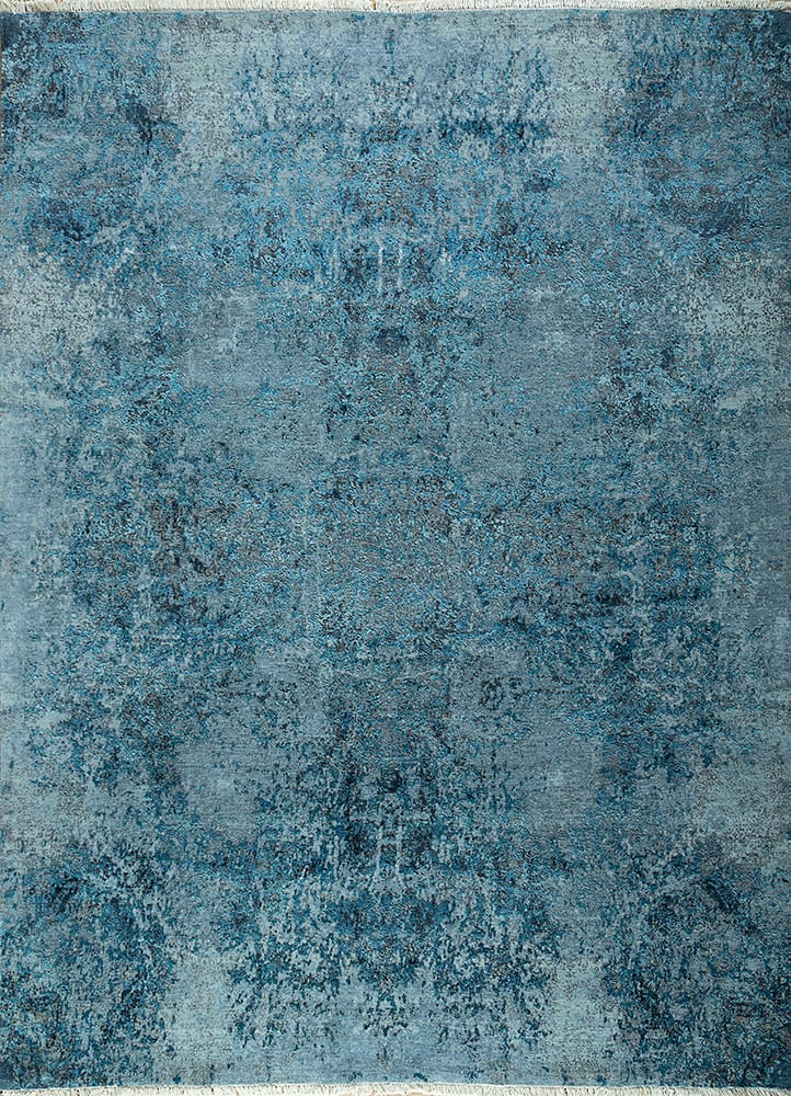 Amidst Wool and Silk Hand Knotted Rug RUG1092180