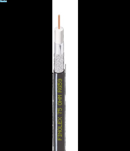 RG-59 CU JEL FLD CO-AXIAL CABLE BLK 305M