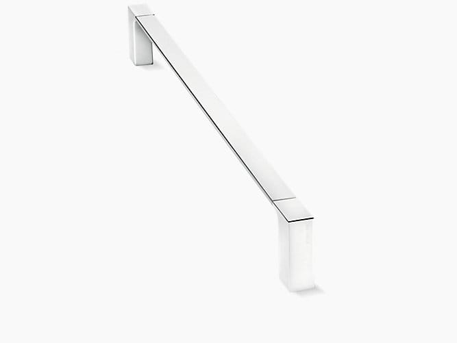 Strayt 610mm single towel bar in polished chrome