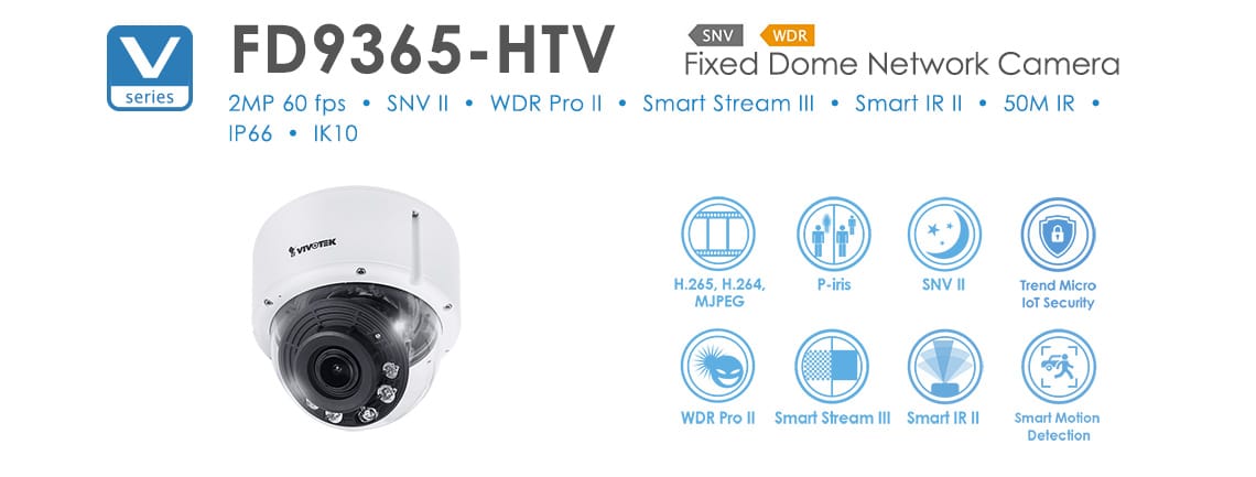 Fixed Dome Network Camera Fd9365-htv