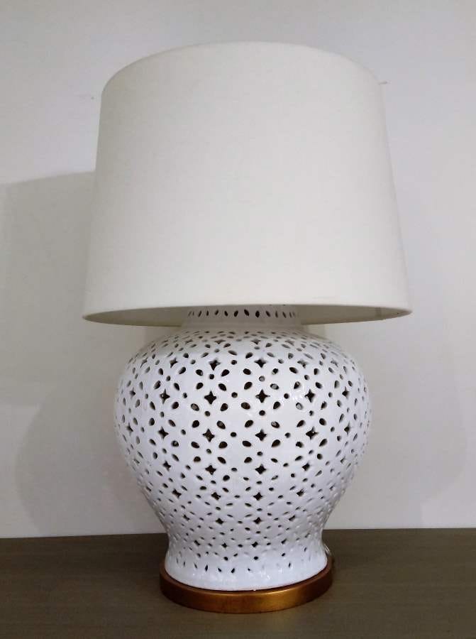 White Table Lamp