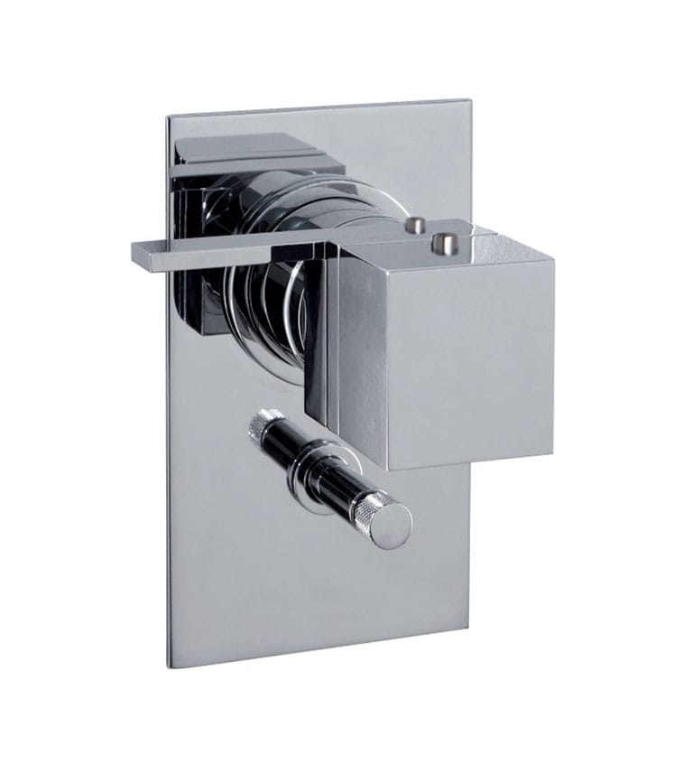 F4049x2 Single Lever Bath/Shower Mixer for Concealed Installation with 2 Outlets Diverter