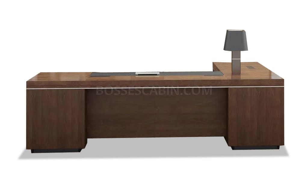 Lexon 8 Ft. L Shaped Office Table - Bctlx-17 2.4