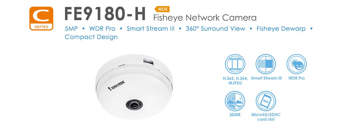 Fisheye Network Camera Fe9180-h