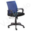 The Granate Black And Blue Task Chair