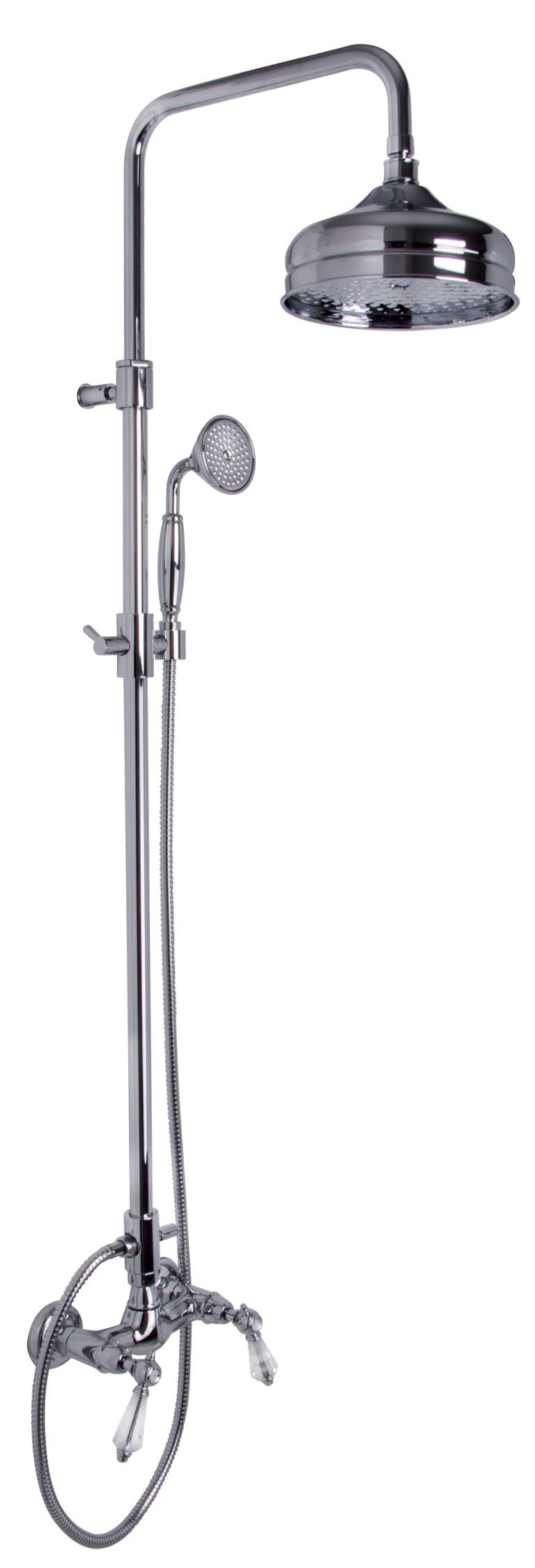 F5405/2c Exposed Shower Tap with Shower Column, Showerhead and Shower Set