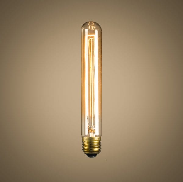 VINTAGE CYLINDER FILAMENT BULB LONG