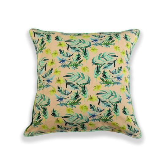 Floral Dreams / 117 AQUA LIME / Cushion Cover