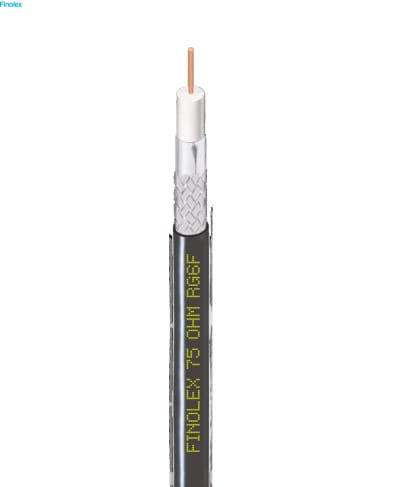 RG6 COPPER CLAD STEEL  J.F COAXIAL CABLE BLK305M