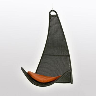 Outdoor Wicker Swing - Dolphin