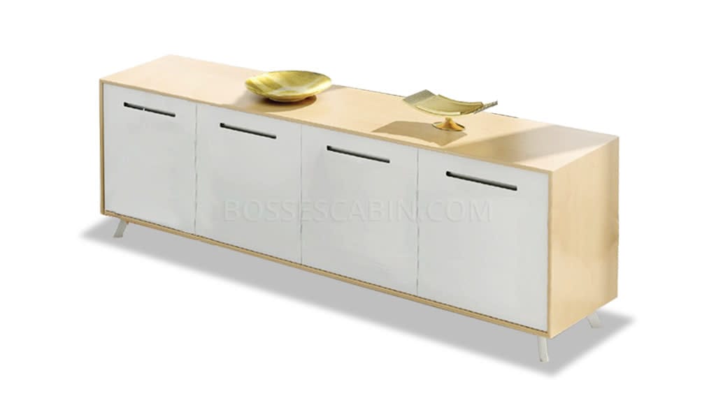 Kross Four Door Low Filing Cabinet - Bcsk-96-2.4