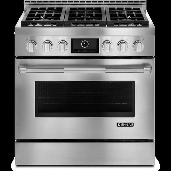 36” Pro-Style® LP Range with MultiMode® Convection System-JLRP436WP