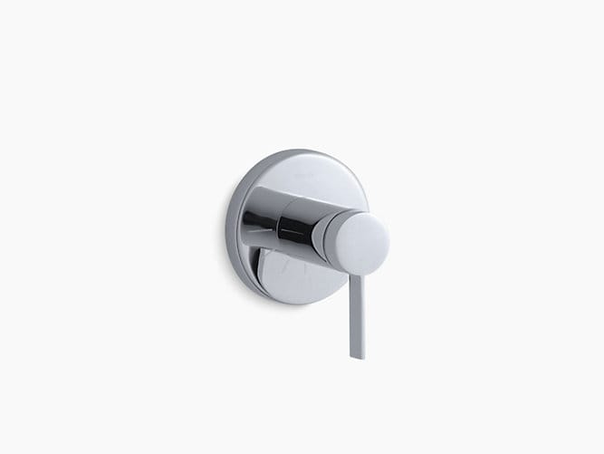 Stillness Volume-control valve trim with lever handle