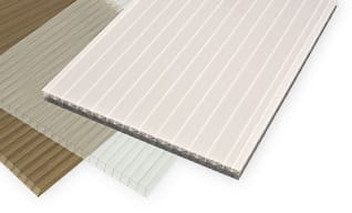 Sunlite® Flat Multiwall Polycarbonate Sheet