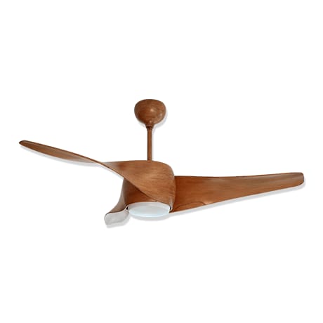 Wave Brown Led – Contemporary Wooden Ceiling Fan