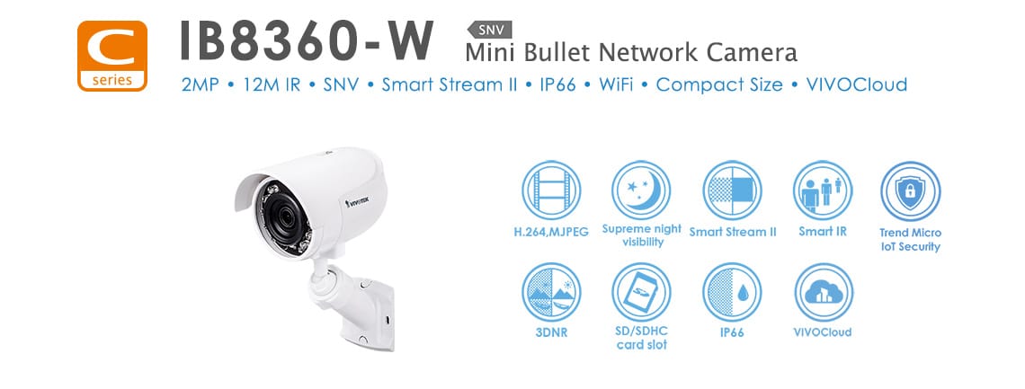 Bullet Network Camera Ib8360-w