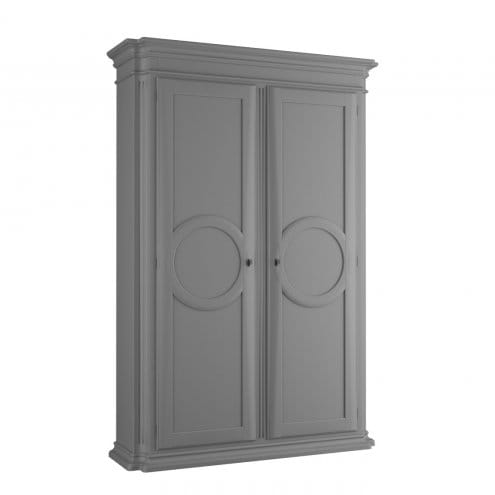 Eye Two Doors Glass Wardrobe-02066a