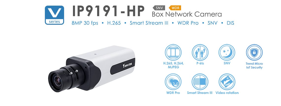 Box Cameras Ip9191-hp