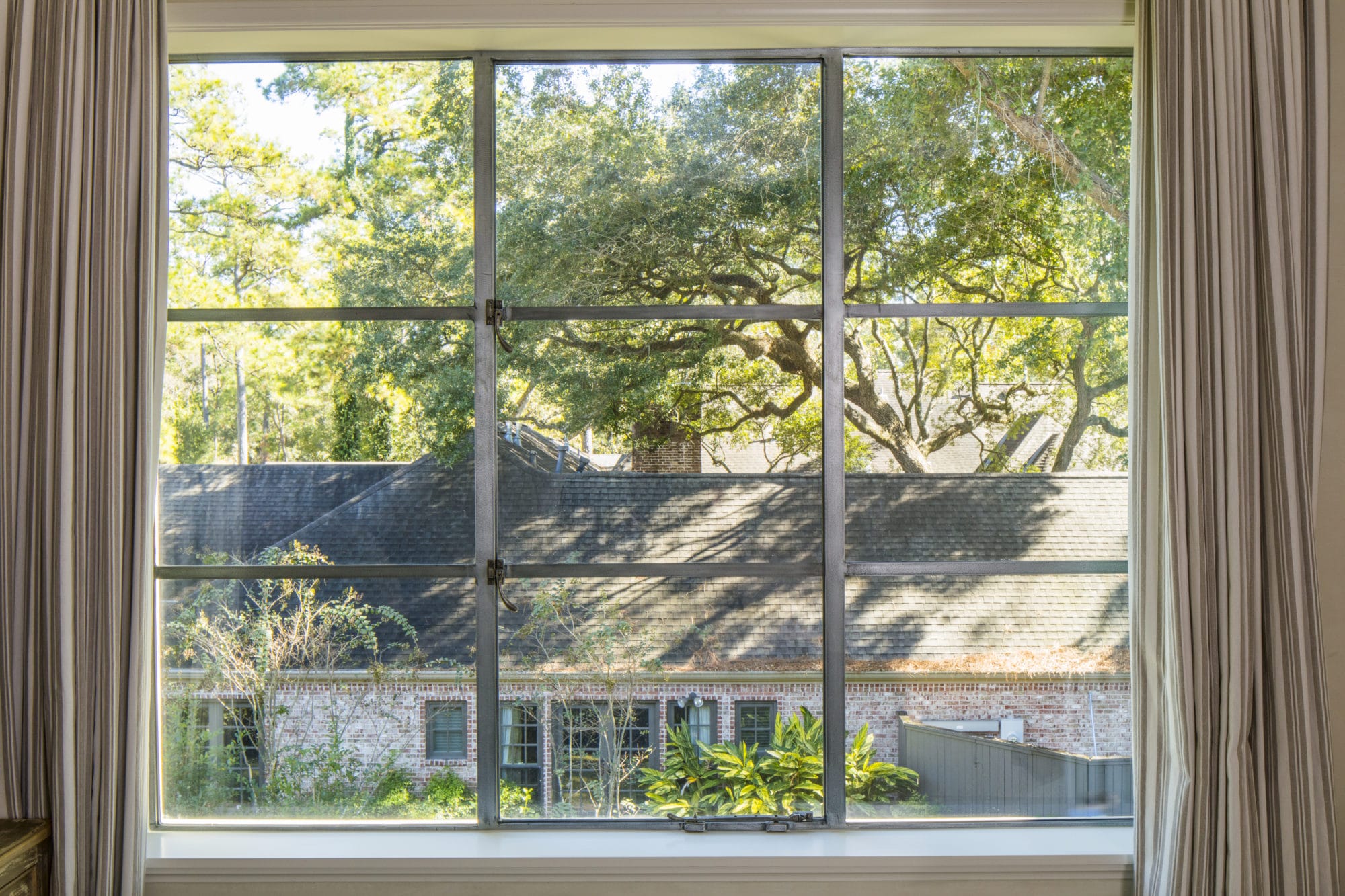 Thermally Broken Double Out Swing Casement with Single Fixed Window