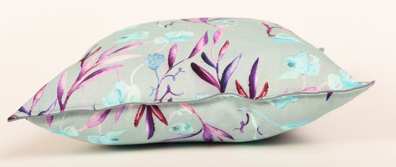 Floral Dreams Cushion Cover-Blue-109