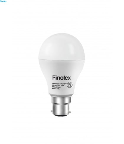 PACK OF 4 BULBS   FINOLEX  LED  BULB 5 W B22/ 6500