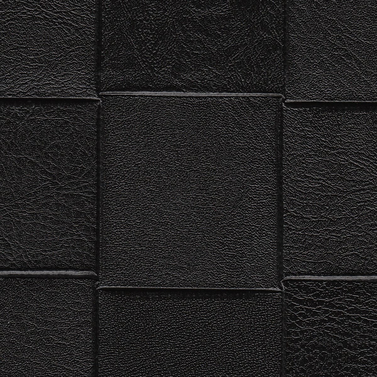 Discontinued/woven Leather - Black