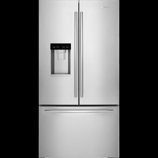 72” Counter-Depth French Door Refrigerator with Obsidian Interior-JFFCC72EFS