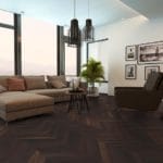 Chevron Oak Rustic