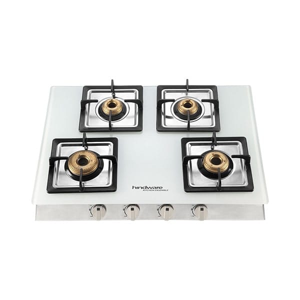 Lorenzo White 4B Glass Cooktop