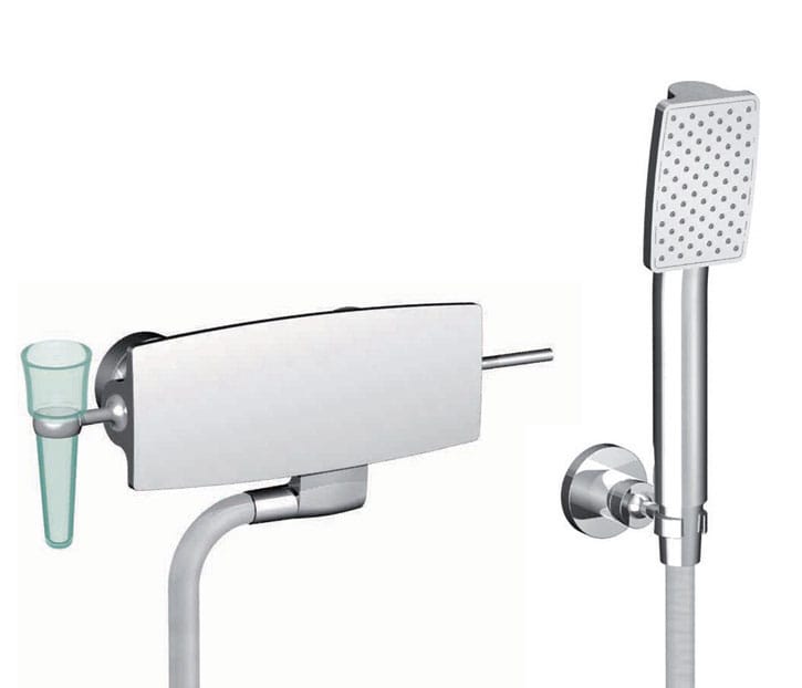 F3655 Exposed Shower Mixer with Shower Set