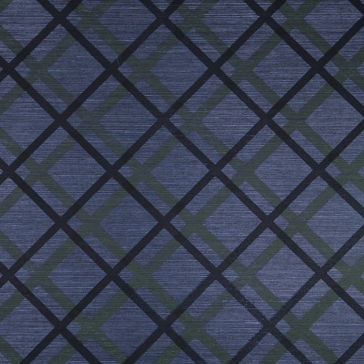 Archive/mad For Plaid - Navy And Hunter Green On Navy Manila Hemp