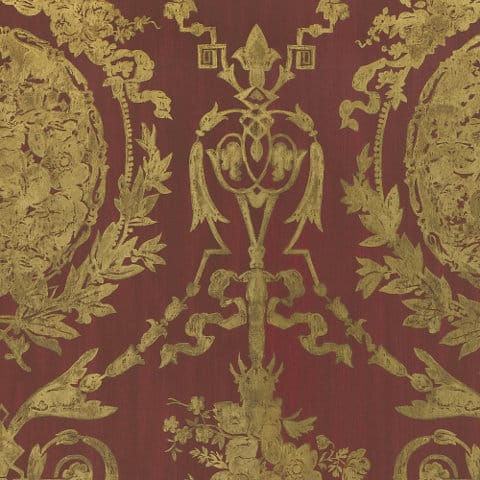 Abbeywood Damask - Balmoral Red