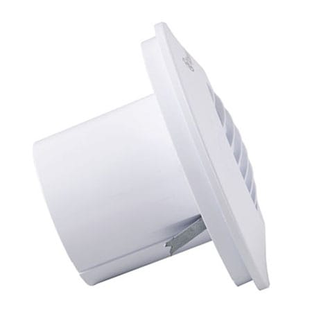 Simply Silent Dx100b 4"/100mm Round Bathroom Fan With Pullcord