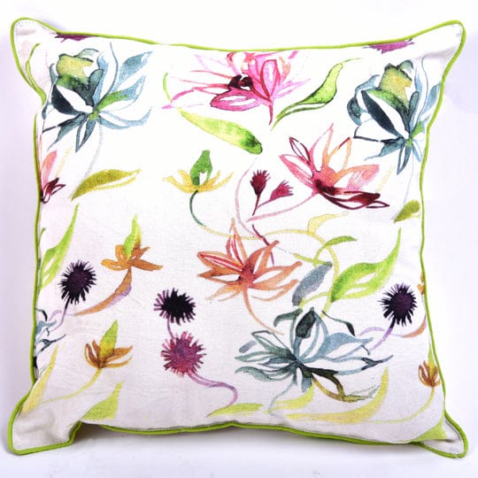 Floral Dreams / Bright White 103 / Cushion Cover