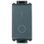 2P 16AX 1-way switch grey