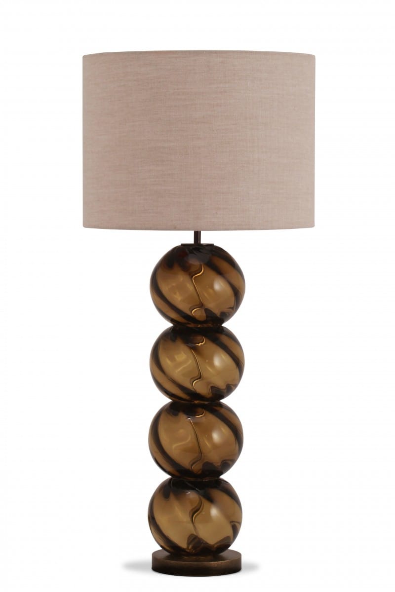 Large Chenille Lamp-GLB64L